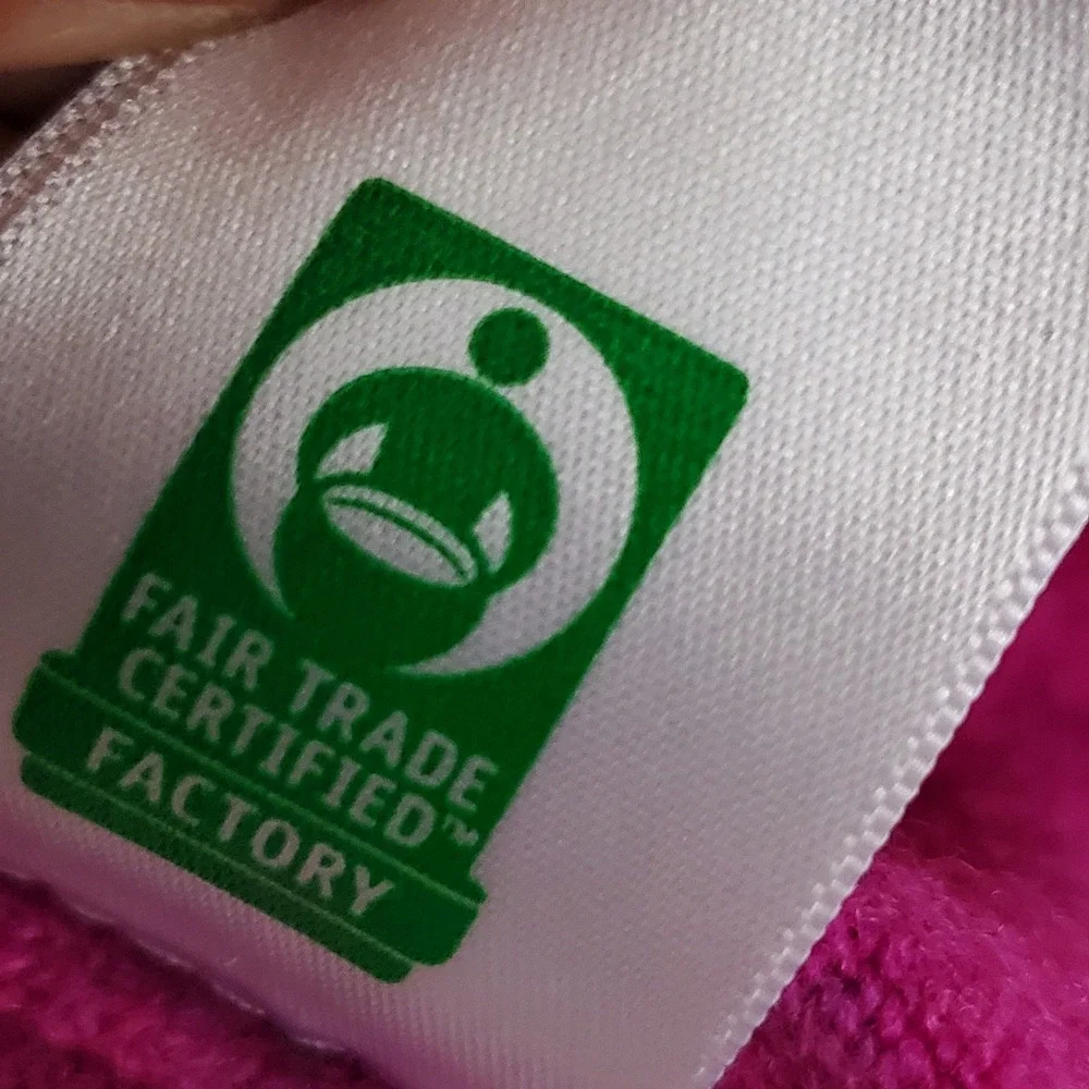 J.Crew Reimagined Fuchsia Wool Cotton Blend Crewneck Sweater Fair Trade Med?